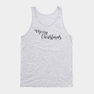 'Merry Christmas' Phrase Tank Top